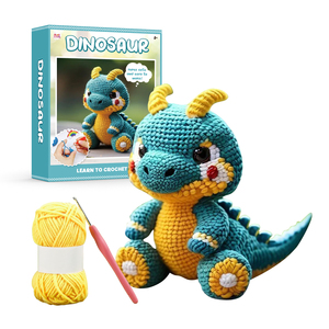 <b>Crochet</b> <b>Kit</b> <b>for</b> <b>Beginners</b> <b>Crochet</b> <b>Kit</b> Animals <b>for</b> <b>Beginner</b> Knitting Set Diy Adults Kids - Product Image 1