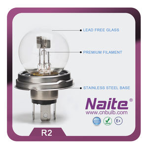 Bombilla Halógena Transparente para Faros Delanteros de Automóvil, 12V 45/40W P45T R2, Bombilla Halógena para <span class=keywords><strong>Coche</strong></span>, Más Vendida - Product Image 3