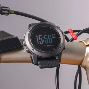 Bicycle <strong>Computer</strong> Stopwatch Holder QuickFit for Garmin Bike Speedometer Mount <strong>MTB</strong> Bike Watch Bracket Cycling 20/22/26mm - Product Image 3