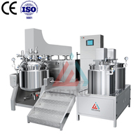 Machine d'émulsification et d'homogénéisation sous vide, mélangeur émulsifiant, pompe, moteur, boîte de vitesses, construction en acier inoxydable, certifiée CE/ISO