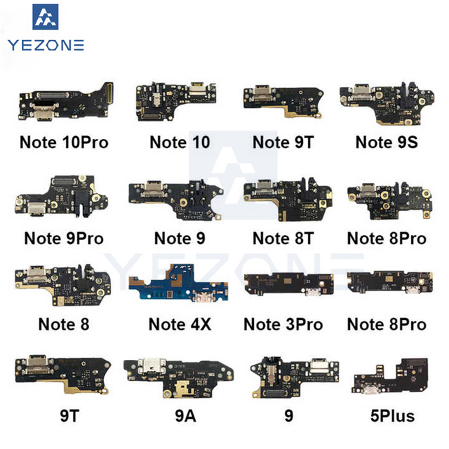 Charging Port Flexa for Xaiomi Redmi 9A Note 5 7 8 9 10s 12 13 14 4g Replacement Flex De Carga Telefono Mobile Phone Spare Parts