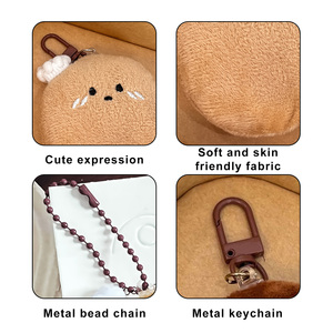 Llaveros de Peluche con Temática de Comida de Dibujos Animados, Lindos y Creativos, Colgante Versátil para Mochila, Muñecos Pequeños Decorativos, Unisex, Venta al por Mayor - Product Image 2
