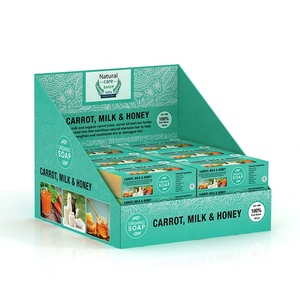 Hot-sale Customized box cardboard display stand Wholesale Corrugated Soap cardboard counter Display Stand