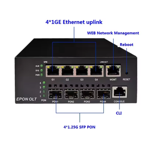 <span class=keywords><strong>Mini</strong></span> 4pon epon OLT web SNMP tương thích doanh nghiệp <span class=keywords><strong>Router</strong></span> cho <span class=keywords><strong>Huawei</strong></span> ZTE sợi nhà xpon onu - Product Image 3