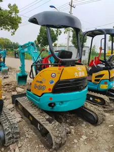 Mini Excavadora Usada de 2 Toneladas de Origen Japonés, Marca de Primera Calidad, Modelo U20S con Ruedas de Goma, a Precio Económico - Product Image 4