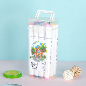 Dual-Mẹo Màu Bút Thiết Lập 80 Đầy Đủ Màu Sắc Dựa Dầu Nhanh Chóng Làm Khô Rượu Mực Vẽ Đánh Dấu Cho Học Sinh Tiểu Học Nghệ Thuật - Product Image 3