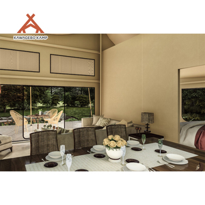 Tente de luxe Kawagebo <span class=keywords><strong>Kamp</strong></span> (KK) 42' x 30' pour <span class=keywords><strong>4</strong></span> personnes, en PVDF imperméable, pour safari, glamping, hôtel, resort, villa - Product Image 5
