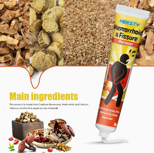 HBESTY <span class=keywords><strong>Crème</strong></span> à base de plantes pour <span class=keywords><strong>hémorroïdes</strong></span>, usage interne et externe, fissures anales - Product Image 3