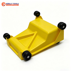 Bac à <span class=keywords><strong>peinture</strong></span> mobile de 12 pouces avec <span class=keywords><strong>roues</strong></span>, bac à <span class=keywords><strong>peinture</strong></span> en plastique robuste pour pinceaux, <span class=keywords><strong>peinture</strong></span> intérieure et extérieure - Product Image 3