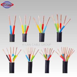 ठोस फ्लैट लचीला शीथ कॉपर कोर pvc विद्युत तार 2 कोर 3-10 कोर 0.5 मिमी 1.5 मिमी 2 मिमी 2.5 4 मिमी 6 मिमी 6 मिमी 10 मिमी 18 वाट - Product Image 2