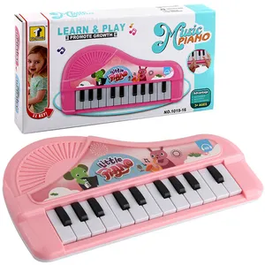 Gran oferta de juguetes de órganos electrónicos de dibujos animados con luces para niños, regalos, instrumento Musical de Piano eléctrico Popular, juguetes vocales