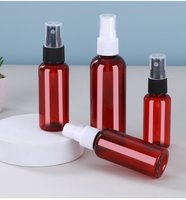 Flacons de pulvérisation en plastique PET noir étanche à la lumière de 30ml 50ml 100ml-Petits pulvérisateurs pour la distribution et le remplissage d'alcool