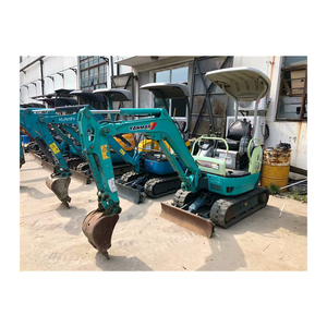 Miniexcavadora sobre orugas usada Original de Japón, excavadora compacta YanMar ViO15, cabina abierta con motor y bomba, precio de fábrica de 1,5 toneladas - Product Image 5