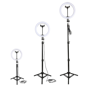 CPYP staffa di trasmissione in diretta luce di riempimento 10 pollici con 1.1M 1.6M e 2.1m treppiede luce per fotocamera Selfie telefono cellulare flessibile <span class=keywords><strong>Hol</strong></span> - Product Image 5