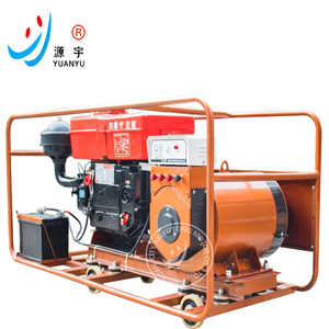 เครื่องกำเนิดไฟฟ้ากระแสสลับแบบเปิดขนาดเล็ก 5KW 8KW 10KW 12KW 15KW 20KW 24KW 30KW เครื่องยนต์สูบเดียวแบบลากจูง GF1 เครื่องกำเนิดไฟฟ้าแบบเปิด - Product Image 6