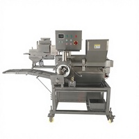 Machine automatique haute performance pour la fabrication de galettes de hamburger / presse à hamburgers, machine de formage de galettes de hamburger, conteneurs pour aliments pour animaux de compagnie
