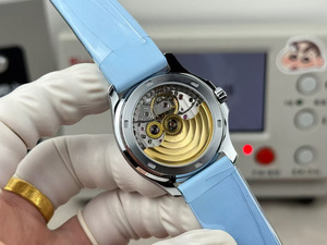 Montre automatique mécanique de luxe pour plongée sportive avec logo personnalisé, bracelet en caoutchouc, cadran lumineux, fonction calendrier - Product Image 6