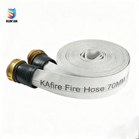 Tuyau d'incendie 17 bars avec doublure TPU, raccord en laiton haute pression, équipement industriel de distribution d'eau, pompe d'hydrant, direct usine
