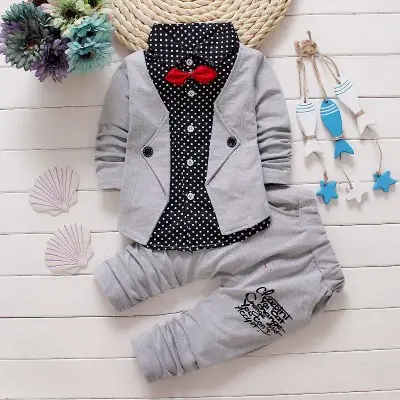 Vêtements habillés pour enfants vêtements pour bébés garçons tenues de cérémonie pour enfants tenues mignonnes pour bébés garçons