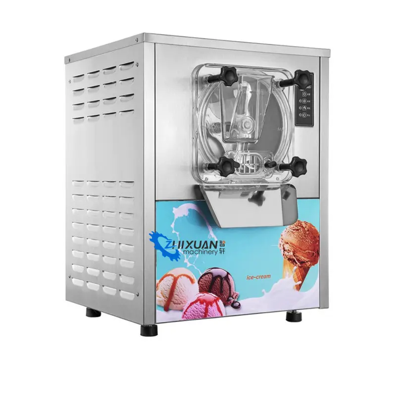 Mükemmel kalite ticari masaüstü İtalya Gelato yapımcısı Sorbet sert dondurma toplu dondurucu makinesi