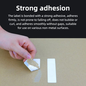 WYUAN <span class=keywords><strong>Smartrac</strong></span> Dogbone <span class=keywords><strong>RFID</strong></span> étiquette UHF U8/U9 puce 860-960MHz EPC Gen2 autocollant étiquette pour Marathon course Sport course systèmes de chronométrage - Product Image 4