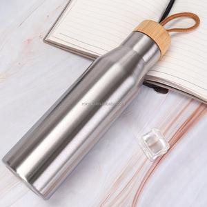 <span class=keywords><strong>500ml</strong></span> thép không gỉ lót tre cách nhiệt <span class=keywords><strong>Cup</strong></span> cho xe thể thao ngoài trời trở lại trường học-phim hoạt hình Thiết kế chân không bình chai - Product Image 2