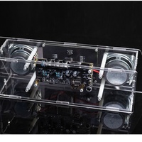 Kit électronique DIY MISUXIN pour audio : carte de circuit imprimé avec lumière LED à spectre musical et rythmique, kit haut-parleur