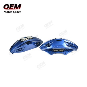 ชุดเบรกใหญ่ 4 ลูกสูบ สีน้ำเงิน ขนาดจาน 395 มม. ชุดอัพเกรดประสิทธิภาพสูง สำหรับรถยนต์ออดี้ - Product Image 3