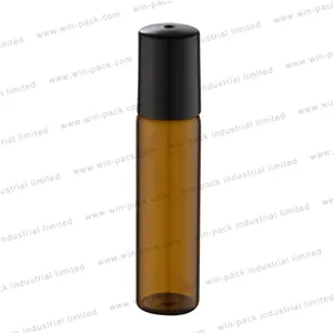 Winpack-botella de vidrio ámbar para aceites esenciales, 5ml, 8ml, 10ml