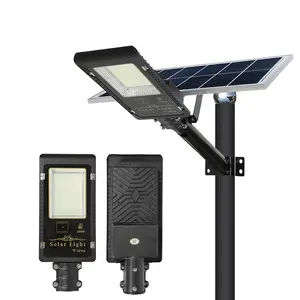 Toptan açık 200W 510 LEDs günışığı güneş enerjili LED sokak lambası sokak ışık alacakaranlık şafak hareket sensörü güneş Led ışık bahçe için bahçe