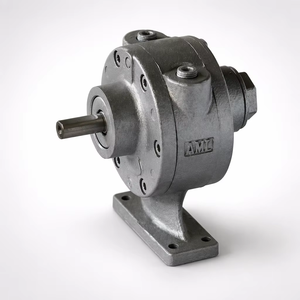 Moteur pneumatique à palettes antidéflagrant 0,5 CV 0,37 kW 0,58 Nm pour outils pneumatiques avant/arrière - Product Image 4