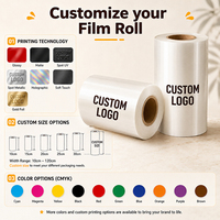 PP boba bubble tea cup film d'étanchéité de haute qualité film d'étanchéité à couvercle personnalisé pour tasse à thé au lait récipient en plastique