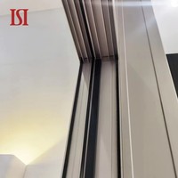 HENNISSY Jazz 2 Vente Flash Fenêtres Coulissantes en Aluminium avec Persiennes en Acier Inoxydable pour Système de Fenêtres Coulissantes de Cuisine pour Maisons Fabriquées en Chine