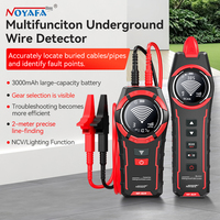 NOYAFA NF-829 Détecteur de câbles souterrains, détecteur de tuyaux, traceur de fils muraux, détecteur de fils sous tension, précision 1%, protection IP55 pour