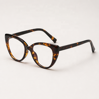 Montures optiques en acétate TR90 avec charnières métalliques à ressort, lunettes anti-lumière bleue pour femmes, monture de lunettes optiques personnalisée