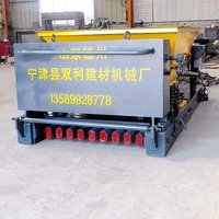 Dezhou préfabriquée usine conçoit des projets rentables Méthode de Noyau Creux En Béton Plancher Ligne de Production