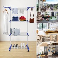 Vente directe en usine, support mural amovible, support de séchage de vêtements, support de séchage de vêtements