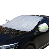 Penutup mobil lintas batas tahan salju musim dingin tahan salju Frostproof setengah fitur tahan debu dan tahan salju