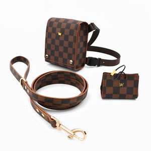 Arnés ligero cómodo de alta calidad para mascotas al aire libre, conjunto de collar de correa, arnés para perros pequeños y medianos - Product Image 1