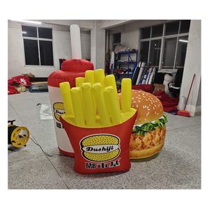 Vente chaude Hamburger <span class=keywords><strong>gonflable</strong></span> personnalisé/modèle <span class=keywords><strong>gonflable</strong></span>/frites gonflables pour la publicité <span class=keywords><strong>gonflable</strong></span> - Product Image 1