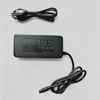 Chargeur rapide 54,6 V 2 A pour batteries 48 V des séries Super 73 ZX/S2/RX/Z S R Adventure, adaptateur d'alimentation / Certifié CE LED