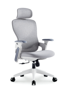 Silla de oficina ergonómica ejecutiva moderna Premium de gama alta tapizada de altura ajustable negra - Product Image 4