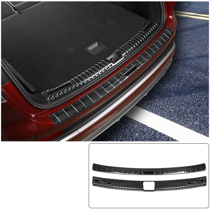 Tronco alféizar 2 piezas negro