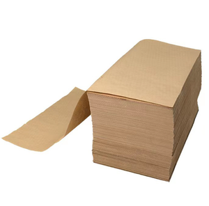Feuilles de <span class=keywords><strong>papier</strong></span> kraft Qiyin durables de couleur marron pour emballage cadeau, artisanat, dessin, projets de bricolage et usage bureautique - Product Image 2