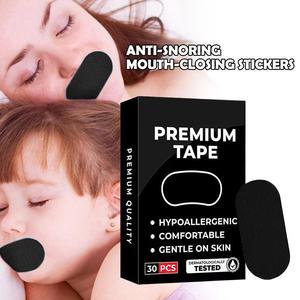 Bandes de fermeture buccale anti-ronflement pour enfants et adultes, largeur 5 cm, patchs anti-ronflement pour prévenir la respiration buccale - Product Image 5
