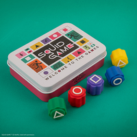 Jeu de société coréen officiel sous licence pour 3 joueurs, jeu de lancer de pierres Gonggi traditionnel coréen, jeu de dés polyédriques à 6 faces