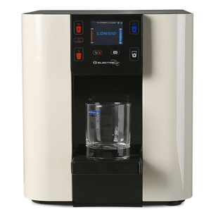 Distributore di acqua filtrata compatto senza bottiglia nuovo lanciato caldo e freddo Mini piccolo sottile elettrico in plastica CB Desktop Lonsid o OEM
