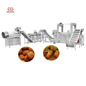 Automatico industriale Falafel Macchina Friggitrice Continua