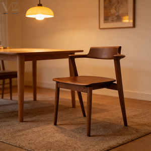 Midden Eeuw Moderne Luxe Indoor Dinning Stoel Bentwood Franse Stijl Houten Eetkamer Fauteuils Voor Restaurant - Product Image 1