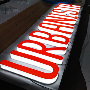 Thép không gỉ bên ngoài chữ hộp nhân vật sign <span class=keywords><strong>led</strong></span> logo bảng chỉ dẫn để quảng cáo với biển hiệu - Product Image 3